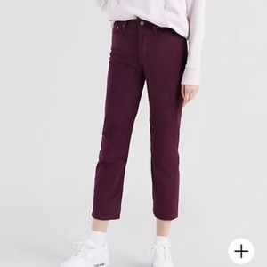 Levi’s wedgie straight corduroy